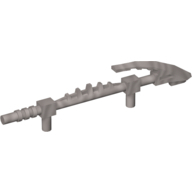 Lego zbraň Bionicle, světle šedá lesklá (4296111, 4275510)